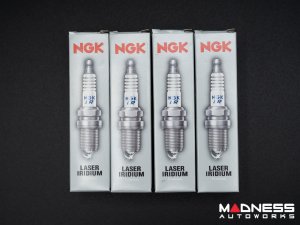 Alfa Romeo Giulia Spark Plugs - 2.0L - Iridium - NGK - OEM Version - Set of 4